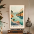 Les Calanques De Cassis France Wall Art Print, Beach Decor - Walmart.com