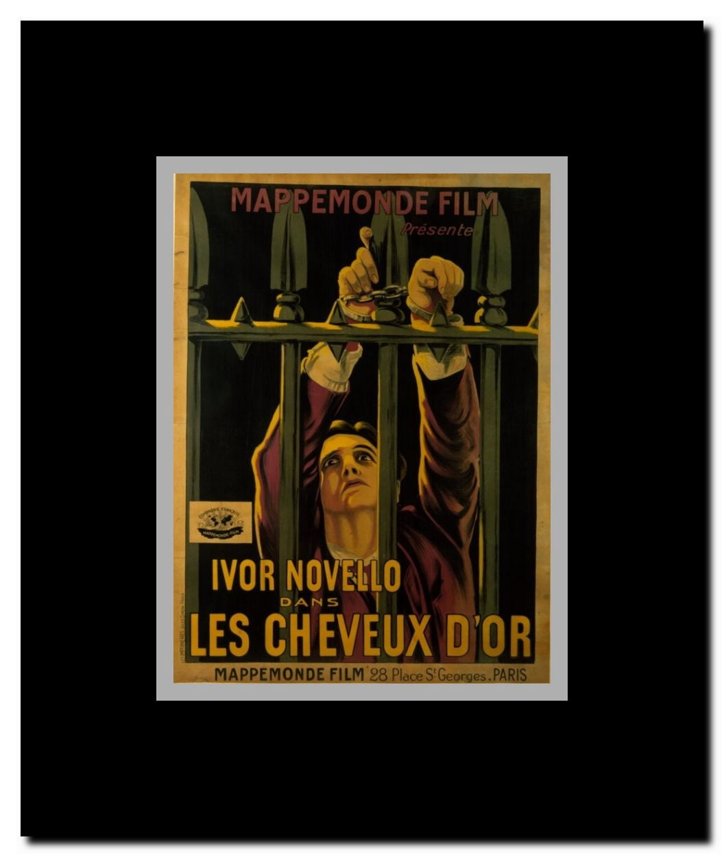 Les Cheveux d'or Framed Movie Poster