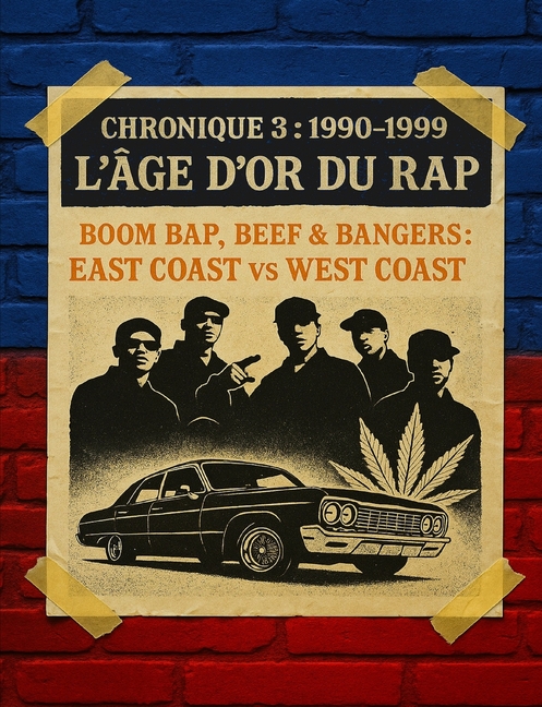 Les Chroniques Du Hip-Hop Chronique 3: 1990-1999 - L'Ã¢ge d'or du rap "Boom Bap, Beef &amp; Bangers: East Coast vs West Coast", (Paperback)
