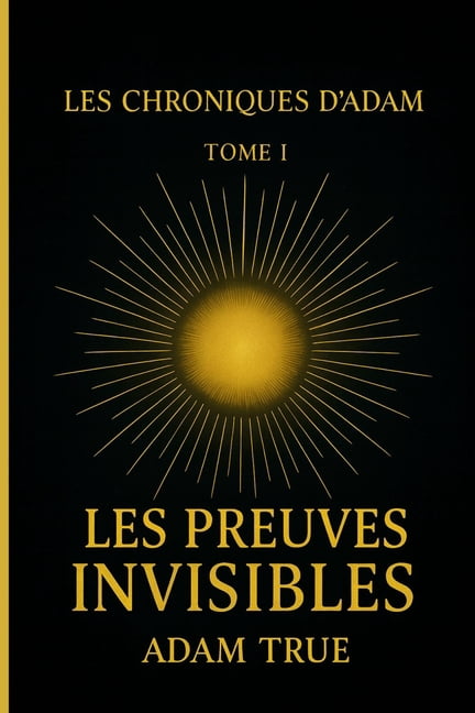 Les Chroniques d'Adam: Tome 1-Les Preuves Invisibles, (Paperback)