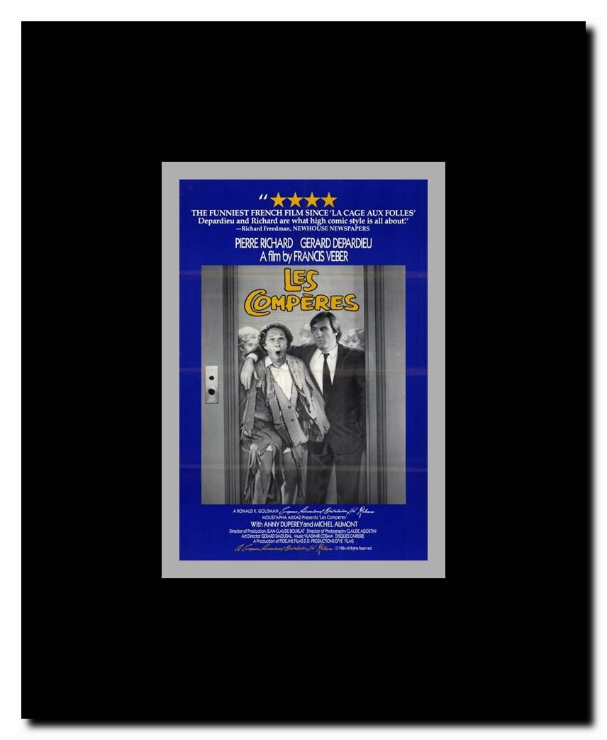 Les Comperes Framed Movie Poster