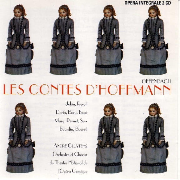 Les Contes D'hoffmann (Jobin, Doria, Bovy, Cluytens) Jacques Offenbach (CD)