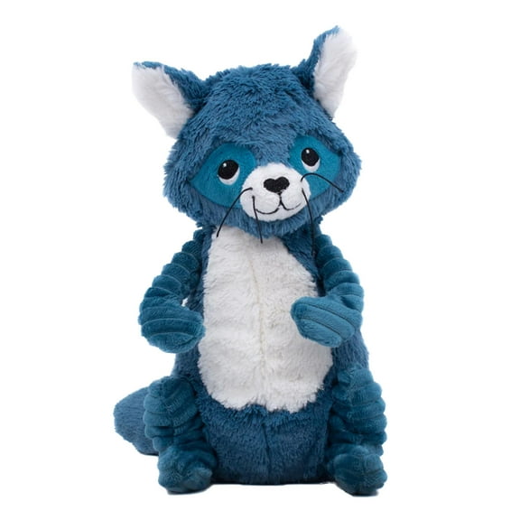 Les Deglingos Ptipotos Netoitou the Raccoon Plush | Blue