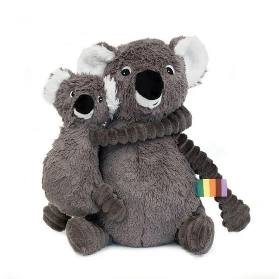 Les Deglingos Ptipotos Trankilou the Koala Plush | Grey