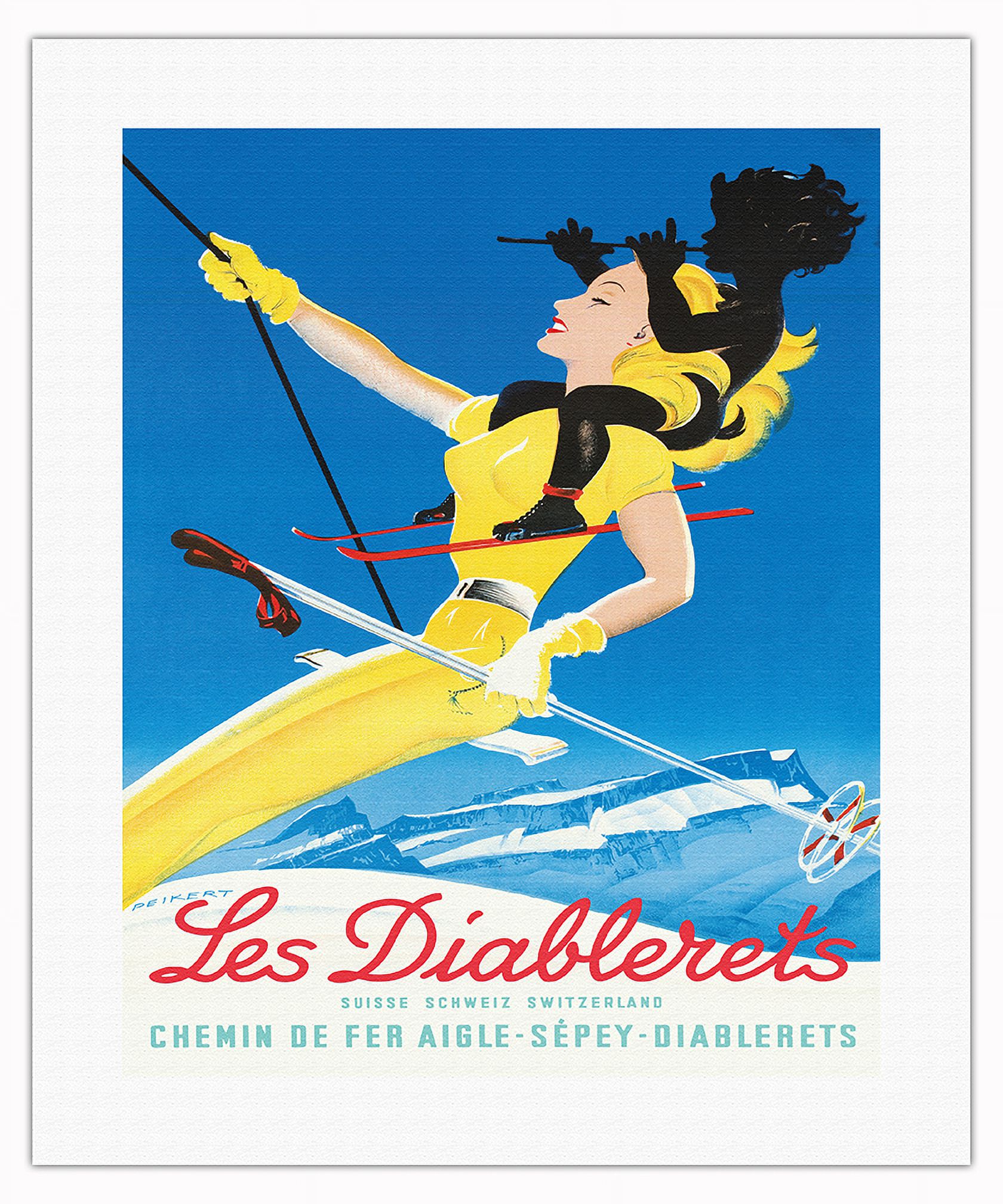 Vintage poster - Diablerets, Bitter des Diablerets, Apéritif sain