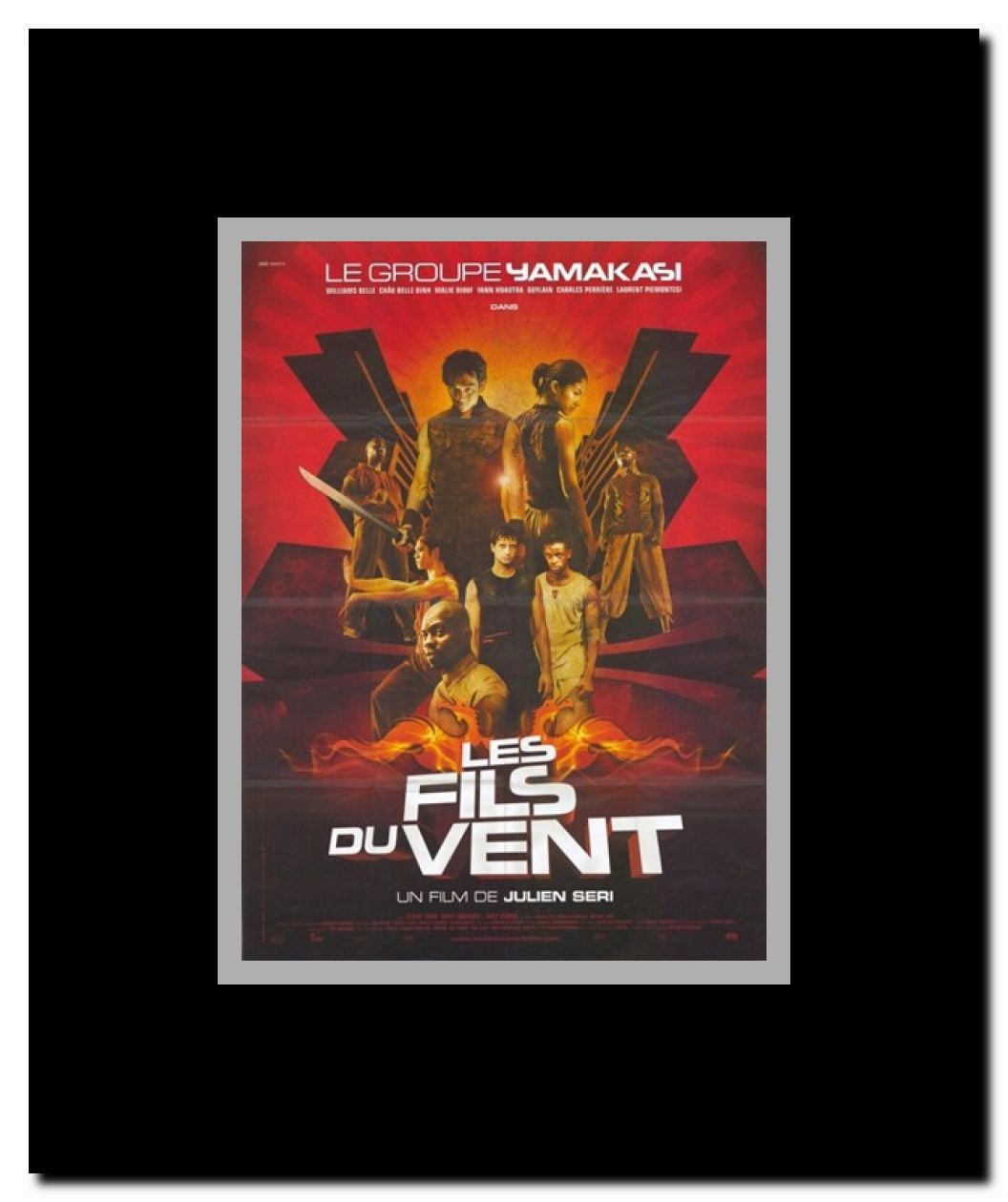 Les Fils Du Vent Framed Movie Poster