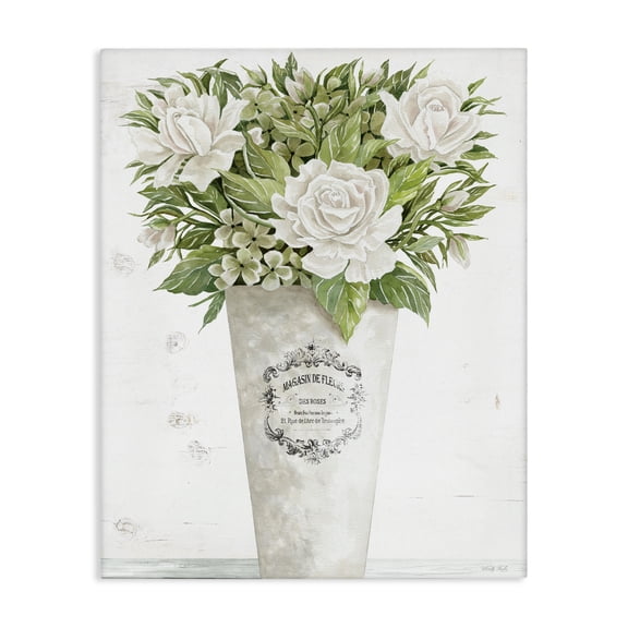 Stupell Industries Les Fleurs Des Roses Canvas Wall Art, design by Cindy Jacobs