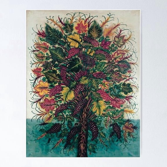 Les Grappes De Raisin Seraphine Louis Favourite Artists Collection Poster , Poster Print Only