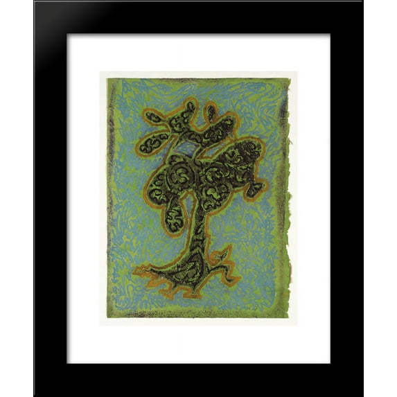 Les Hain-Teny 20x24 Framed Art Print by Masson, Andre