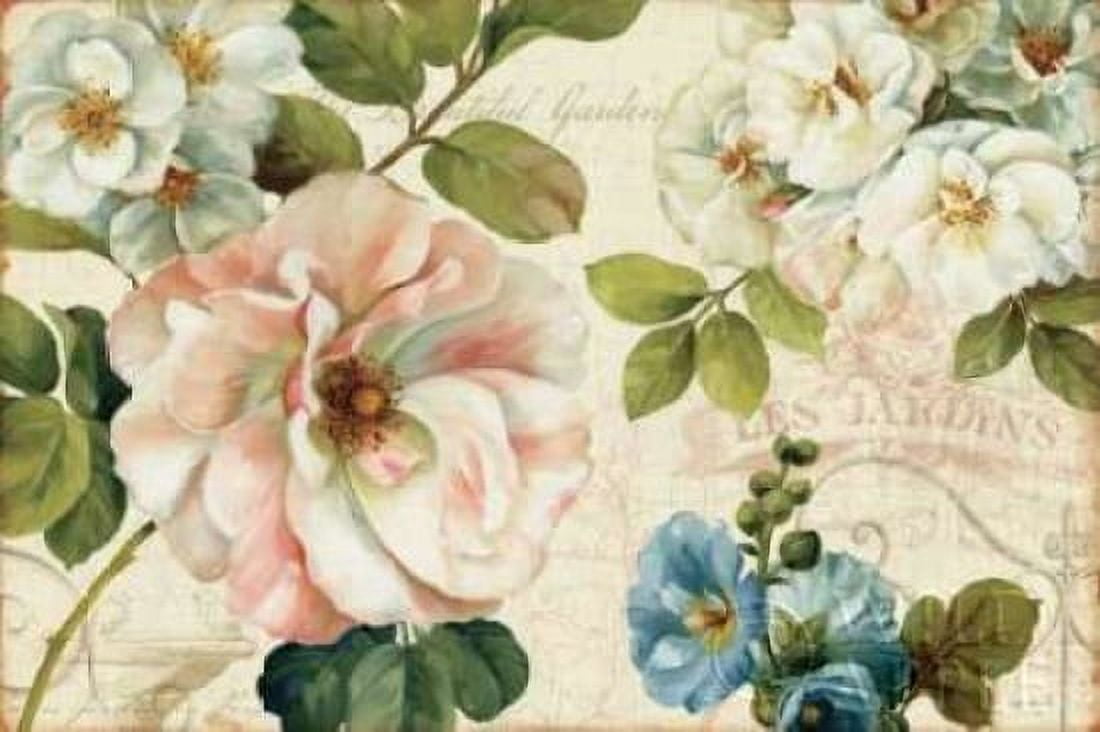 Les Jardin I Canvas Art - Lisa Audit (12 x 18)