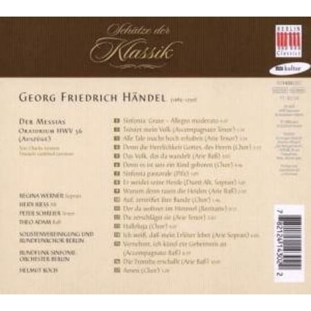 Les Lunes Du Cousin Jacques - Messiah: Excerpts - Music & Performance - CD