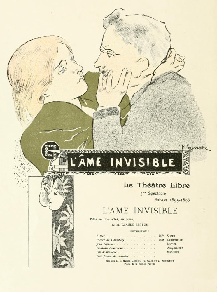 Les Menus & Programmes Illustrs 1898 Canvas Art - TancrÔø?de Synave (18 x 24)