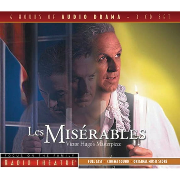 Pre-Owned Les Misérables (Audiobook) by Focus on the Family (Producer), Victor Hugo, Philip Glassborow
