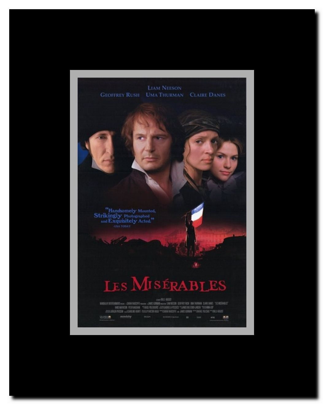 Les Miserables Framed Movie Poster