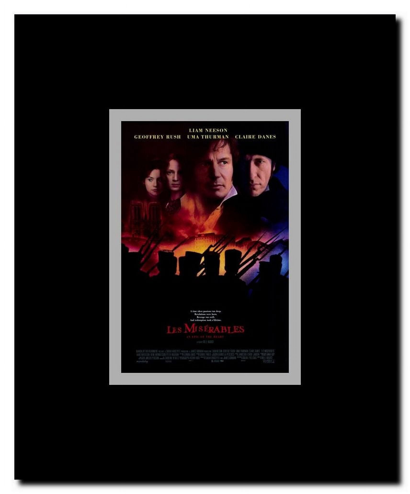 Les Miserables Framed Movie Poster