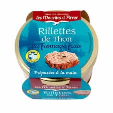 Les Mouettes d’Arvor Rillettes of Tuna and Fromage Frais