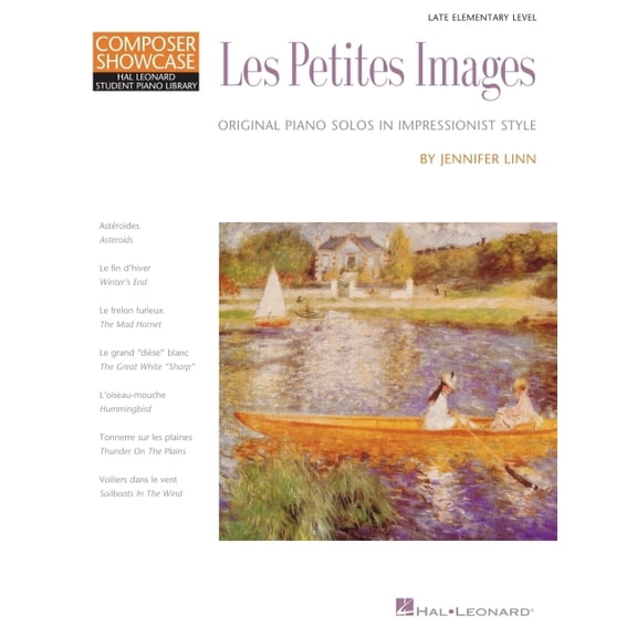 Composer Showcase Les Petites Images: Original Piano Solos in Impressionist Style, (Paperback)