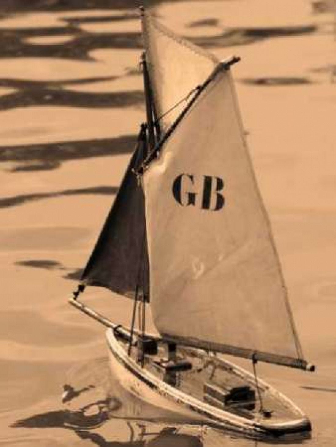 Les Petits Bateaux I Canvas Art - Marina Drasnin Gilboa (18 x 24)