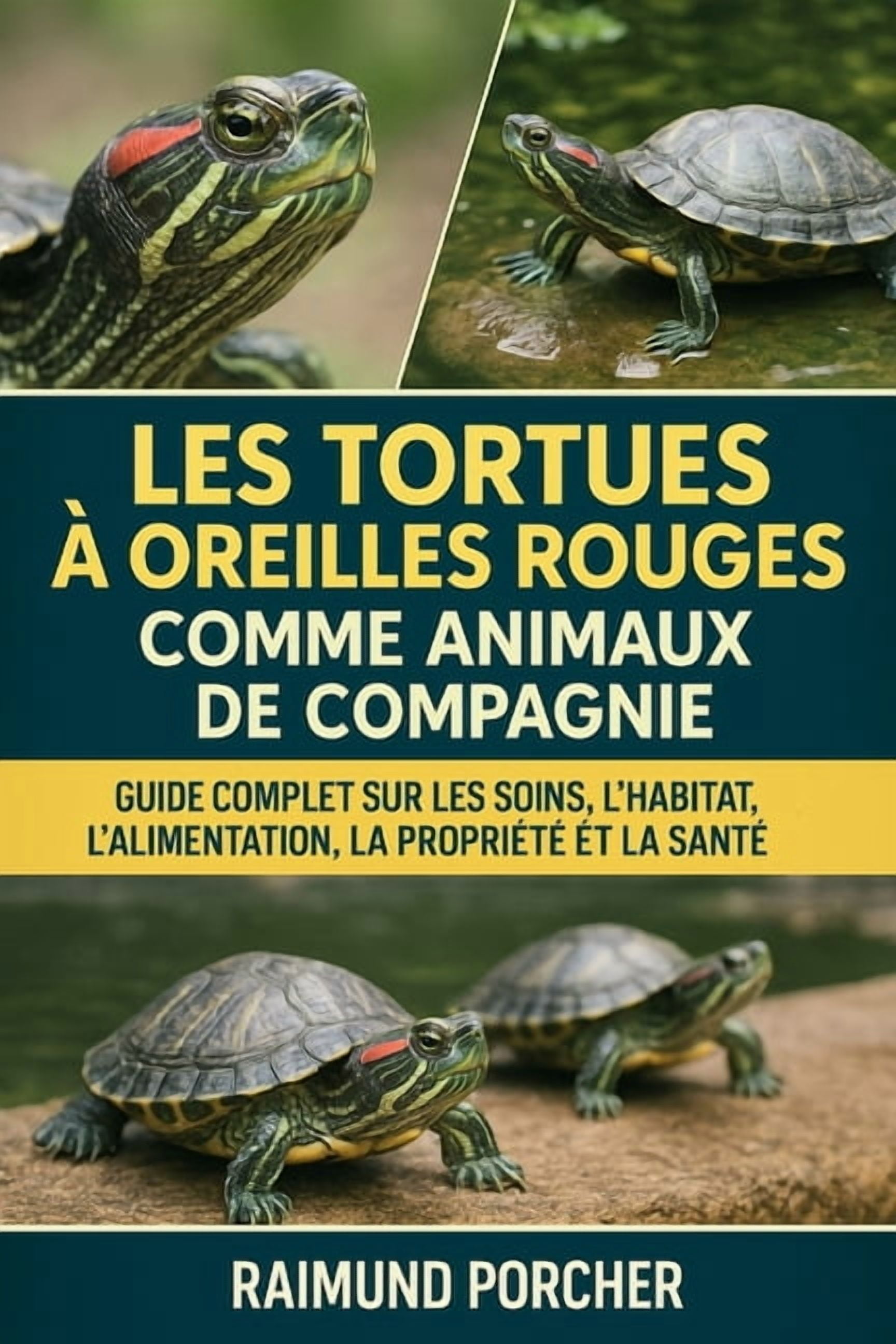 Les Tortues À Oreilles Rouges Comme Animaux de Compagnie: Guide Complet Sur Les Soins, l'Habitat, l'Alimentati, (Paperback)