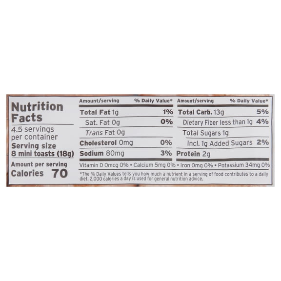 Les Trois Petits Cochons Trois Petits Petits Toasts, 2.75 oz