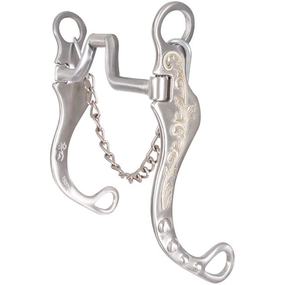 Classic Equine Graduate Shank Bit – Swivel Port & Hinged Cheek