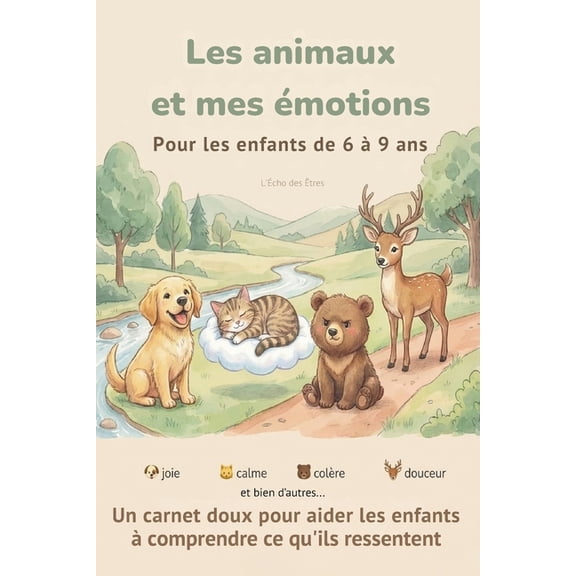 Les animaux et mes motions: Un carnet doux pour aider les enfants comprendre ce qu'ils ressentent, (Paperback)
