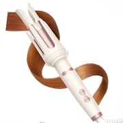 LesRoll Automatic Curling Iron, 1 inch Hair Curler with 3 Temperatures, 10S Fast Heating, 2-Way Rotation, 30 Min Auto Shut-Off, 500 Million Ionic, Anti-Scald-Tangle for Hair Styling