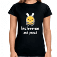 thumbnail image 1 of Lesbeean and Proud Bee Lesbian Shirt Womens Gay Lesbian Womens T Shirts, 1 of 8