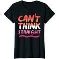 thumbnail image 1 of Lesbian Orange Pink LGBTQ Pride Flag T-Shirt Gift, 1 of 3
