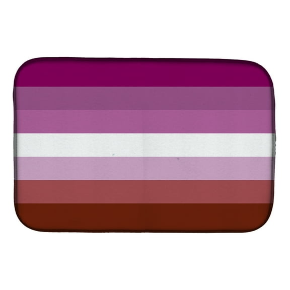 Lesbian Pride Dish Drying Mat