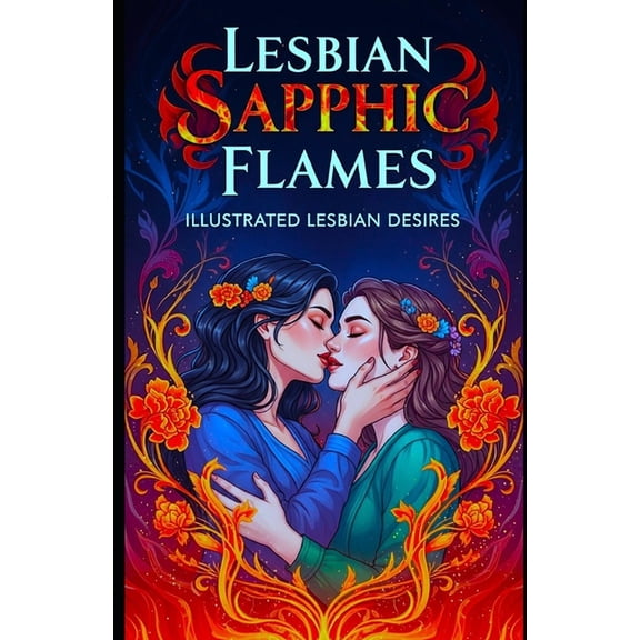 Lesbian Sapphic Flames: Illustrated Lesbian Desires, (Paperback)