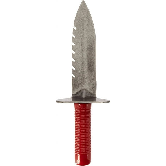 Lesche Digging Tool & Sod Cutter & Free Sheath! (Serrated on Left Side)