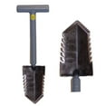 thumbnail image 1 of Lesche Mini Sampson 18" T-Handle Shovel with Double Serrated Blade!, 1 of 4