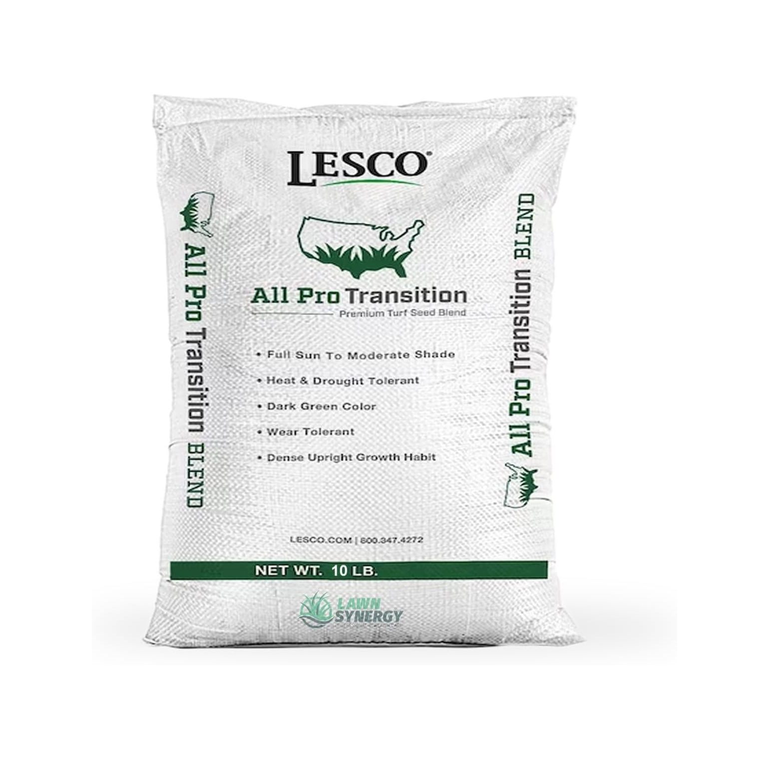 Lesco All Pro Transition Tall Fescue Grass Seed 10 lbs. Covers up to