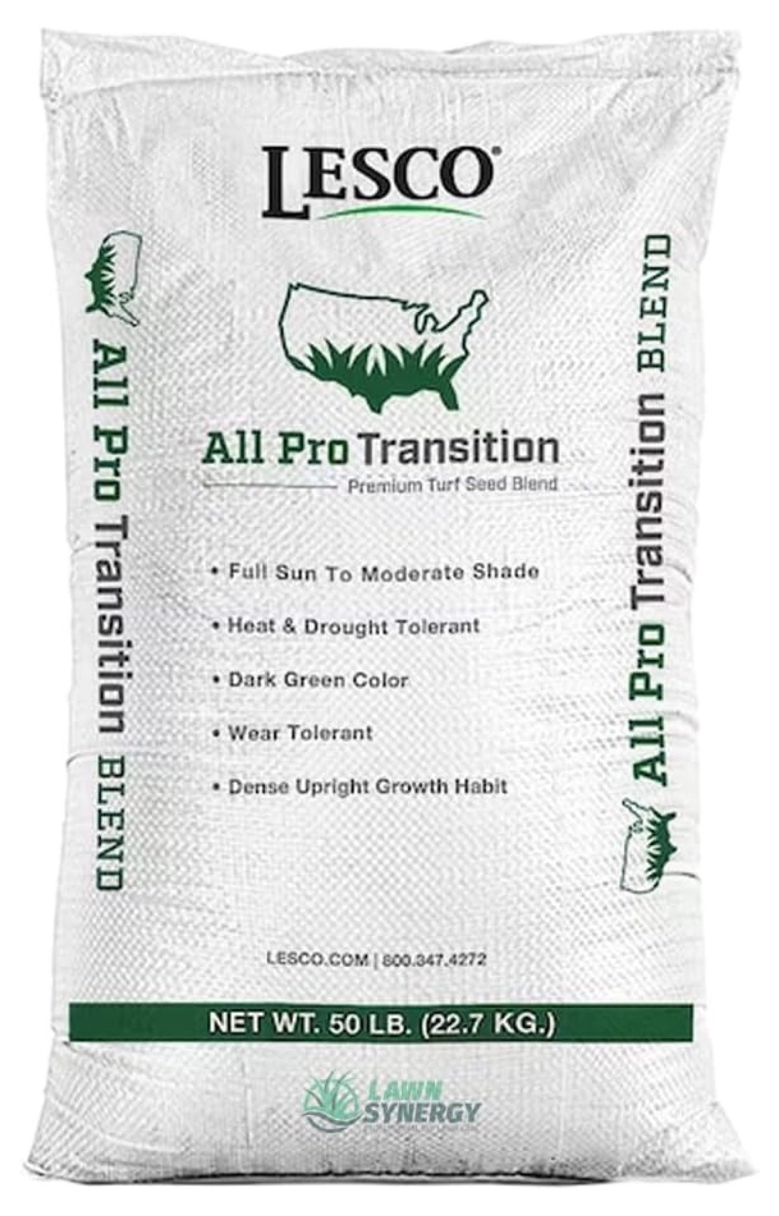 Lesco All Pro Transition Tall Fescue Seed Blend 50 lbs.
