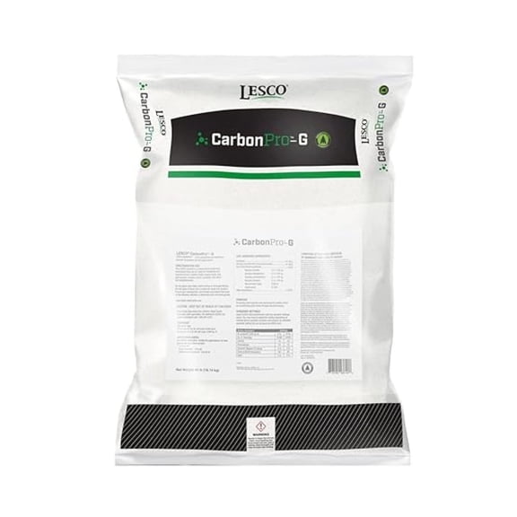 Lesco Carbon Pro G Soil Enhancer 40lb - Lawn Soil Nutrient Booster for 4,000-8,000 sq ft - Optimizes pH, CEC & Water Retention