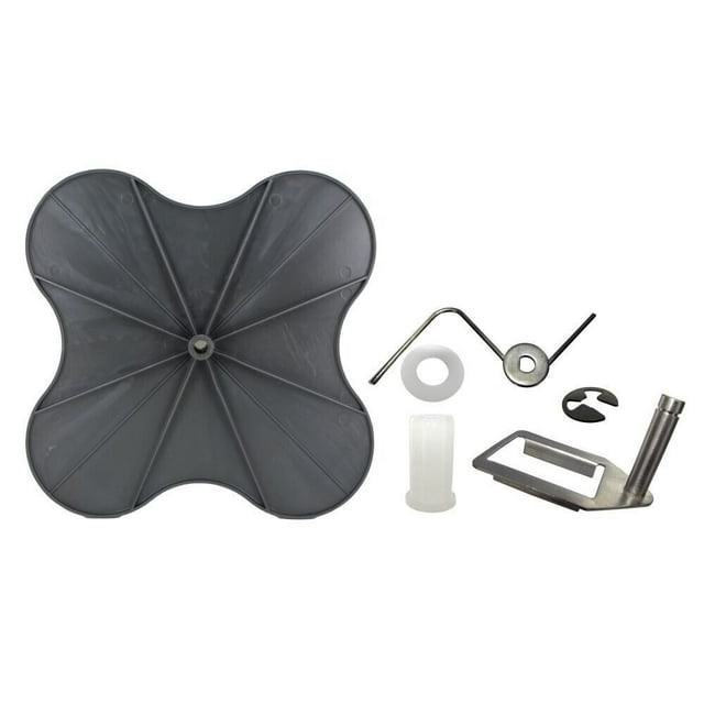 Lesco Spreader Repair Kit with Ultra Plus Impeller, 1 roll pin, 1 agitator, + se
