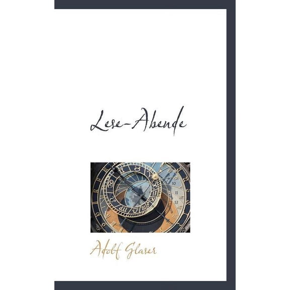 Lese-Abende (Paperback)