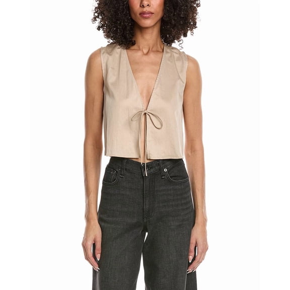 Leset womens Yoko Tie Top, m
