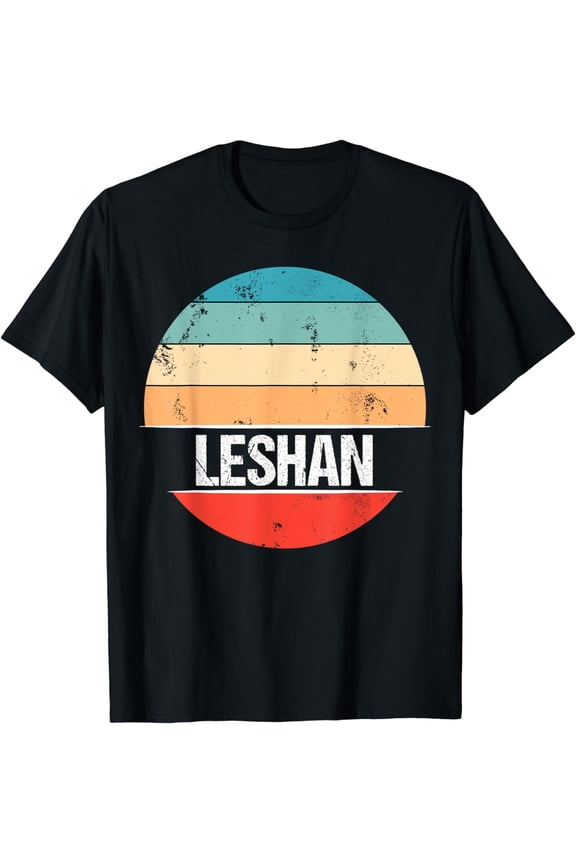 Leshan China City Trip T-Shirt Vintage Travel Souvenirs