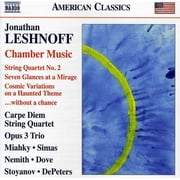 Leshnoff / Carpe Diem String Quartet / Miahky - String Quartet No.2 / Seven Glances at a Mirage - Music & Performance - CD