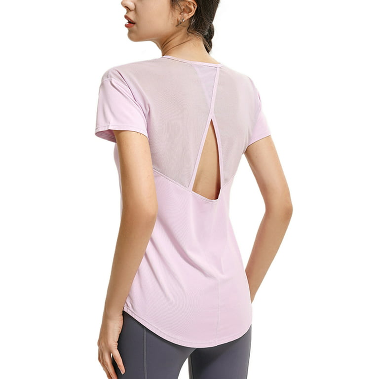 https://i5.walmartimages.com/seo/Lesimsam-Women-s-Workout-T-Shirts-Short-Sleeve-Solid-Color-Mesh-Cutout-Back-Athletic-Running-Tops_b14b8a67-5660-45e8-be0d-4e172c4130ee.9775a670cd7c9f9130aa6649c144166b.jpeg?odnHeight=768&odnWidth=768&odnBg=FFFFFF