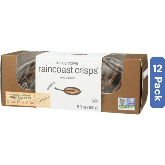 Lesley Stowe Original Crisps 5.3 oz (Pack Of 12)