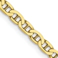 thumbnail image 1 of Leslie 10k Yellow Gold 2.4mm Flat Anchor Chain, 1 of 4