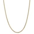 thumbnail image 1 of Leslie 14k Yellow Gold 3mm Concave Anchor Chain, 1 of 4