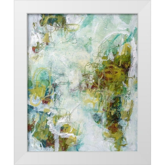 Leslie, Carole 26x32 White Modern Wood Framed Museum Art Print Titled - Everyday Is Earth Day