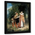 thumbnail image 1 of Charles Robert Leslie 14x18 Black Modern Wood Framed Wall Art Titled - The ProVintageal, 1 of 6