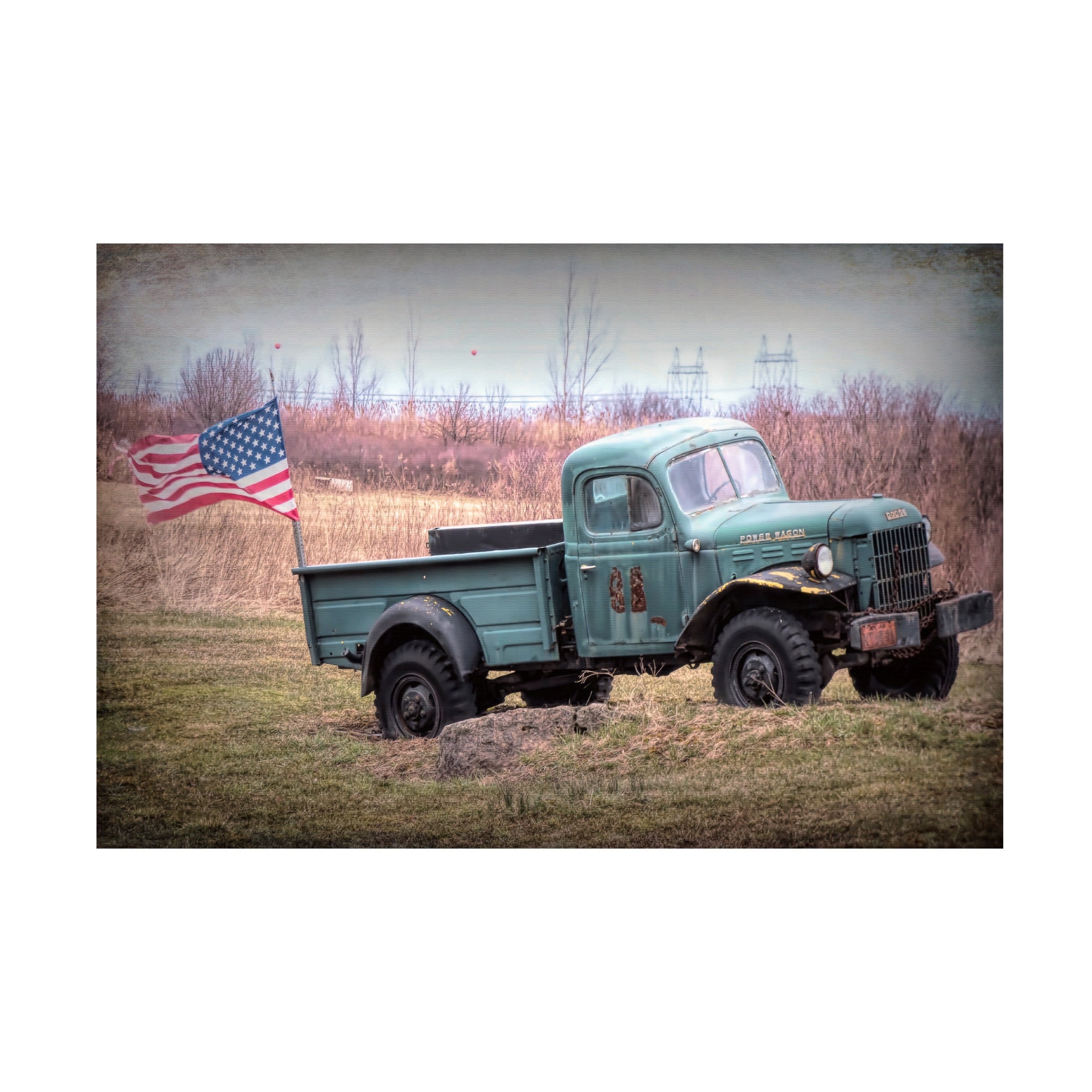 Leslie Montgomery 'American Power' Canvas Art