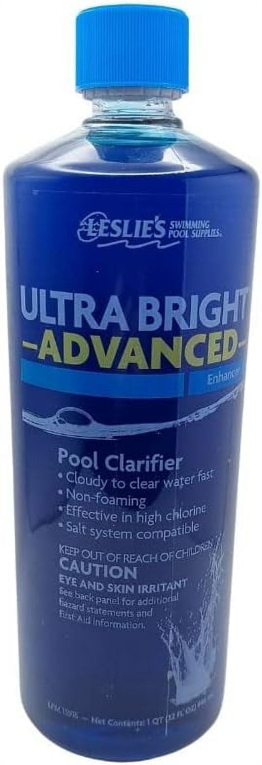 Leslie’S Advanced Ultra Bright Pool Clarifier Enhancer [1 1 Qt] Bottle