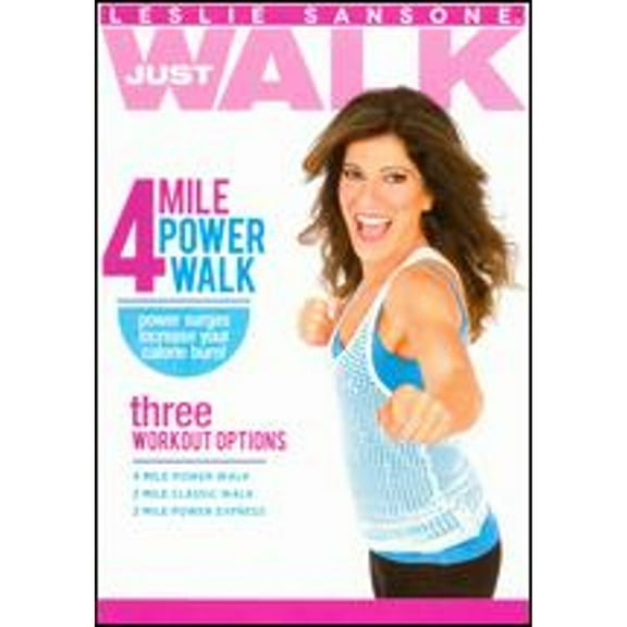 Pre-Owned Leslie Sansone: Just Walk - 4 Mile Power (DVD 0013132502298)